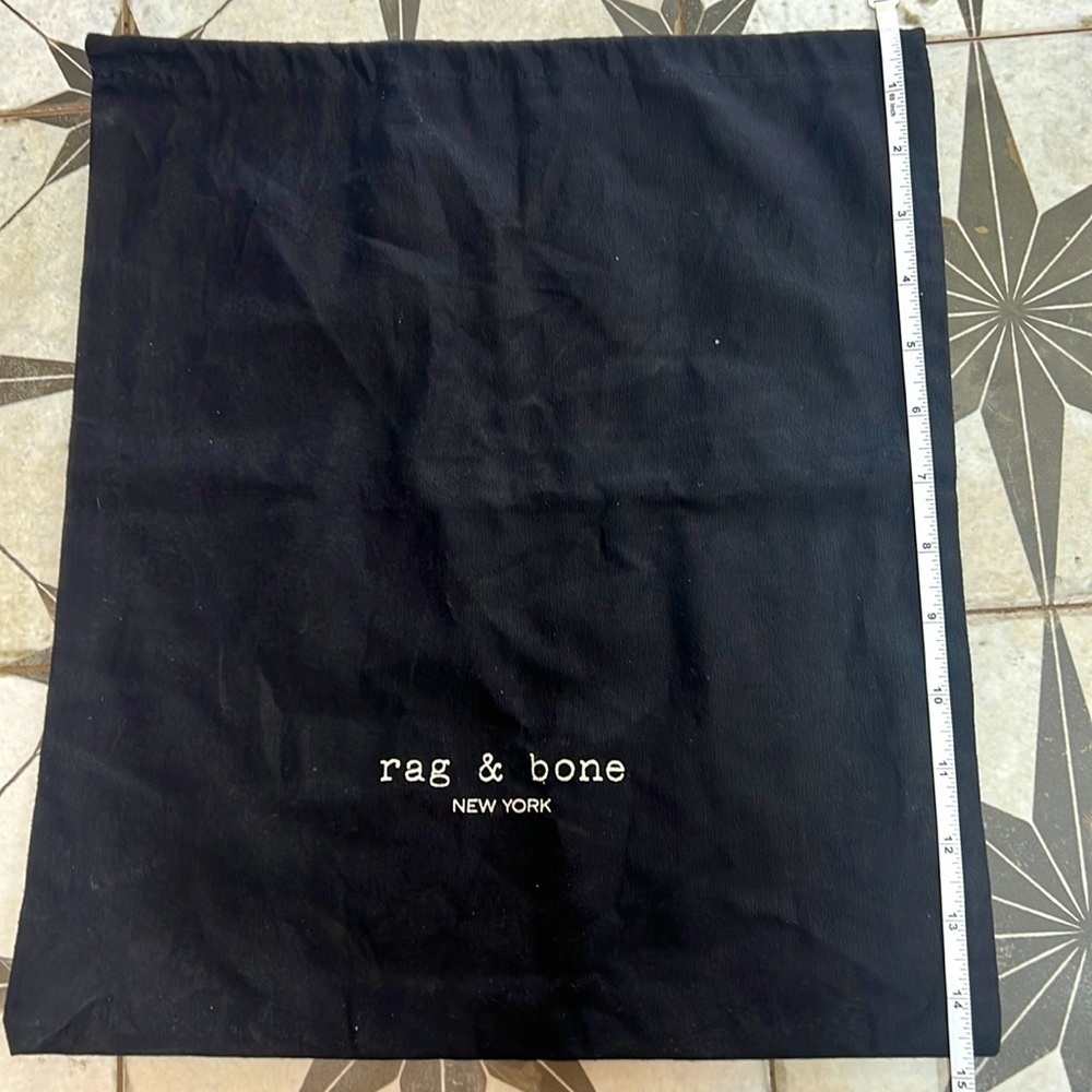 Rag & Bone New York Black Dust Bag